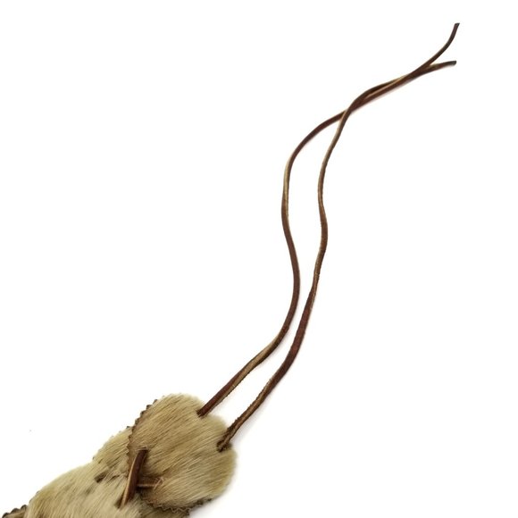 Vintage Genuine Cowhide and Leather Boho Belt - Picture 9 of 14